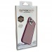 Capa iPhone 12 e 12 Pro - Clear Case Fosca Dark Pink